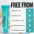 Ollie Fluoride Free 10% Nano Hydroxyapatite Toothpaste, Clean Mint, 4oz