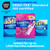 Tampax Pearl Tampons Regular Absorbency, with Leakguard Braid, Unscented, 50 Count x 2 Packs (100 Count Total) (Packaging May Vary)