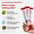 FOODOLOGY Coleology Cutting Jelly, Slimming Jelly Pomegranate, 10 Sticks