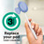 Steripod Clip-on Toothbrush Protector, Green/Silver, 2 Count (Pack of 12)
