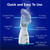 Vicks Sinus Inhaler, Plug-in Non-Medicated Steam Inhaler for Sinus Relief, Allergies, Congestion & Colds, Vocal Steamer, Soothes Nasal & Throat Passages, Works with VapoPads (1 Included)
