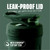 BlenderBottle Sport Flip Stainless Steel Shaker Bottle 24 oz Green