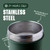 BlenderBottle Sport Flip Stainless Steel Shaker Bottle 24 oz Green