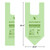 SUPERBIO 13 Gallon Compostable Kitchen Waste Bags with Handles