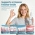Onlyone Water Flosser with Adjustable Water Pressure for Daily Oral Care