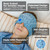 TheraICE Migraine Relief Cap, Headache Hat, Ice Pack (Junior Blue, X-Small)