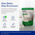 The Clean People Dishwasher Pods - Cuts Grease & Rinses Sparkling Clean - Residue-Free - Phosphate Free Dishwashing Pods (120 Count, Lemon Verbena)