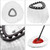 7 Pack Mop Heads Replacement for O-Ceda Easy Wrin Spin Mop, Microfiber Spin Mop Refills, Easy Cleaning Mop Head Replacement (7pcs 1-Tank Mop White)