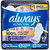 Always Ultra Thin Overnight Pads, Size 5, Extra Heavy Overnight, Unscented, 92 Count (2 Packs of 46)