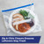 Hefty Slider 1 Gallon Freezer Bags, Gallon Slider Bags for Freezer, Holds Raw Meat, Soups, Prepped Fruits and Veggies, and More, Writable Label, Secure Zip_and Click Closure 56 Count (Pack of 4)