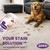 FOLEX Instant Carpet Spot Remover 32 oz – Powerful Stain Remover for Carpets, Upholstery & Rugs – Eliminates Pet Stains, Grease, Red Wine, Food, Makeup & More – With Reusable Cleaning Cloth - 1 Pack