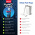 O-Cedar H2prO Flat Mop System | Quick Everyday Cleaning | Dual-Tank Fresh Water System | Machine Washable Reusable Microfiber Mop Pad | Safe on Hardwood, Tile & Vinyl Floors