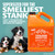 ANGRY ORANGE 1 Gallon Enzyme Cleaner and Deodorizer, Pet Stain and Odor Remover for Dog & Cat Urine and Stains - Citrus, Made in USA