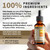 NUSAVA Organic Vitamin D3 K2 Drops with MCT Oil, Peanut Butter, Pack of 2