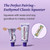 EUTHYMOL Purple Whitening Toothpaste, Instant Tone-up | 3.7 floz*2 (2 Pack)