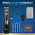 Waterpik Cordless Advanced Portable Water Flosser, Rechargeable, Black