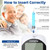Metene TD-4116 Blood Glucose Test Strips, 300 Count Test Strips for Diabetes, Use with metene TD-4116 and metene S Blood Glucose Monitor Only(No Monitor)