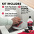 Weiman Glass & Ceramic Cooktop, Stove Top & Oven Cleaner Kit