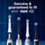 Oral-B iO Series Ultimate Clean Electric Toothbrush Replacement Brush Heads for an Oral-B Electric Toothbrush, 4 Count, Black