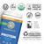 Sunwarrior Organic Plant Based Protein Powder, Vegan, Vanilla, 32 Servings