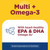 Nature Made Mens Multivitamin Gummies with Omega-3, 150 Count