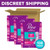 Poise Ultra Thin Incontinence & Postpartum Pads for Bladder Leaks, 5 Drop Maximum Absorbency, Long Length, 108 Count (Packaging May Vary)