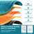 Electric Heating Pad for Back: VAAGHANM 33" x 17" Extra Large Heat Pad for Shoulder & Neck & Back - 6 Temperature Settings & Auto Shut-Off Timer
