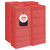 Orighty Microfiber Cleaning Cloth Bulk, 200 Pack, 11.5x11.5 inch, Red