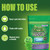 Green Gobbler Septic Tank Treatment Packets, 12 Month Supply - Powerful Natural Bacterial & Enzymes to Prevent Costly Septic Issues, Back-Ups, Foul Odor