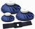 BICAREE Ice Packs for Injuries Reusable, Ice Cold Pack, Ice Bags Hot Water Bag for Hot & Cold Therapy and Pain Relief, 3 Ice Packs, 3 Sizes (6"/9"/11"), No-Leak Elastic Breathable Ice Bag