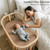 Konssy Muslin Bassinet Sheets for Baby Boys and Girls, 2 Pack, 33"x21"