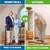 HONEYBULL Walking Cane for Men & Women, Foldable, Free Standing Cane, Black