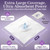 Disposable Dry Wipes, 1,000 Count Case Pack – Ultra Soft Non-Moistened Cleansing Cloths for Adults, Incontinence, Baby Care, Makeup Removal – 9.5" x 13.5" - Hospital Grade, Durable – by ProHeal
