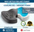 ComfiLife Doctor Recommended Seat Cushion - Premium Gel & Memory Foam Office Chair, Car Seat, Lifting Cushion - Chair Cushions for Back & Sciatica Relief - Seat Cushions for Office & Desk (Charcoal)