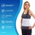 NYOrtho Post Surgery Abdominal Binder (Fits 60¨ - 75¨) - 6" Height, 2 Panel Waist Support Belt for Men & Women - Postpartum Belly Band - Tummy Tuck Compression Garment - MADE IN USA
