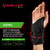 MUELLER Sports Medicine Green Fitted Wrist Brace for Men and Women,Wrist Pain Relief Support,Ideal for Carpal Tunnel,Tendonitis,Arthritis,Right Hand,Black,Small/Medium,(Pack of 2)