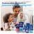 Clorox Fraganzia Scent Booster Crystals, Rose Scent, 70 Oz Bottle, 6-Pack