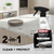 Weiman Quartz Countertop Cleaner and Polish (2 Pack w/Micro Towel) Clean and Shine Your Quartz Countertops Islands and Stone Surfaces with Ultra Violet Protection