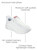 Contour Foam Cozy FIT Hands Free Slip-INS, WHT, 11
