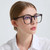 MACJERO Oversized Square Blue Light Blocking Glasses for Women Men, Anti-Fatigue Computer Monitor Glasses Reduce Eye Strain(Black Tortoise+Brown Tortoise) 2 Pack
