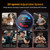 AERLANG Massage Gun with Heat Deep Tissue Back Massager Neck Massager for Pain Relief,Muscle Percussion Massage Gun, Birthday Gifts for Men Women Dad him Handheld Message Gun with 7Heads&Silent