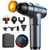AERLANG Massage Gun with Heat Deep Tissue Back Massager Neck Massager for Pain Relief,Muscle Percussion Massage Gun, Birthday Gifts for Men Women Dad him Handheld Message Gun with 7Heads&Silent