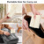 FYY Travel Pill Organizer, Large Pill Box Medicine Case-2pcs Beige