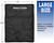 2 Pack Large Ice Packs for Injuries | 11" x 14.5" | Hot & Cold Pack | Reusable Gel Pack, Durable Construction, & Flexible When Frozen (Black, 11x14.5 Inch (Pack of 2))