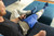 2 Pack Large Ice Packs for Injuries | 11" x 14.5" | Hot & Cold Pack | Reusable Gel Pack, Durable Construction, & Flexible When Frozen (Black, 11x14.5 Inch (Pack of 2))