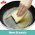 Sponges Kitchen Scrub Dish Sponge Scouring Pad, 96 Pads Cleaning Brush Dishwasher Soap Supplies, Dishwashing Dinnerware Towels Sink Pan Pot Cloth Rags Holder Bathroom Bathtub
