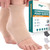 PhysFlex Ankle Brace Support - Ankle Compression Sleeve - Foot Brace for Women & Men - Tendonitis & Arthritis Ankle Brace Sports Running, Plantar Fasciitis Relief & Stabilizing Ankle Wrap