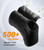WHCOOL Slim-Fit Ankle Brace for Sprained Ankle, Quick Lace Up Ankle Support for Women Men With 2 Auto-Shaped Pads, Air Fabric Cool Ankle Stabilizer for Injury Recover, Running,Sports,S(10”-11.6”)