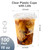 Dealusy 100 Pack - 16 oz Clear Plastic Cups with Sip Lids