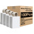 RACETOP White Gift Paper Bags 100 Pack 8x4.5x10.8 in Medium with Handles
